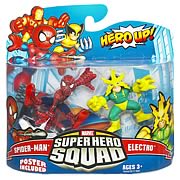 Marvel Superhero Squad Spider-Man and Electro, Not Mint